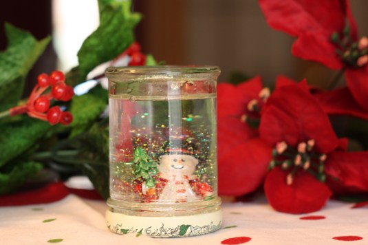 diy snow globe
